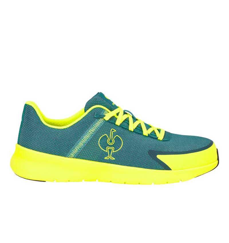 SB: SB Safety shoes e.s. Taupo low + emeraldgreen/high-vis yellow 3