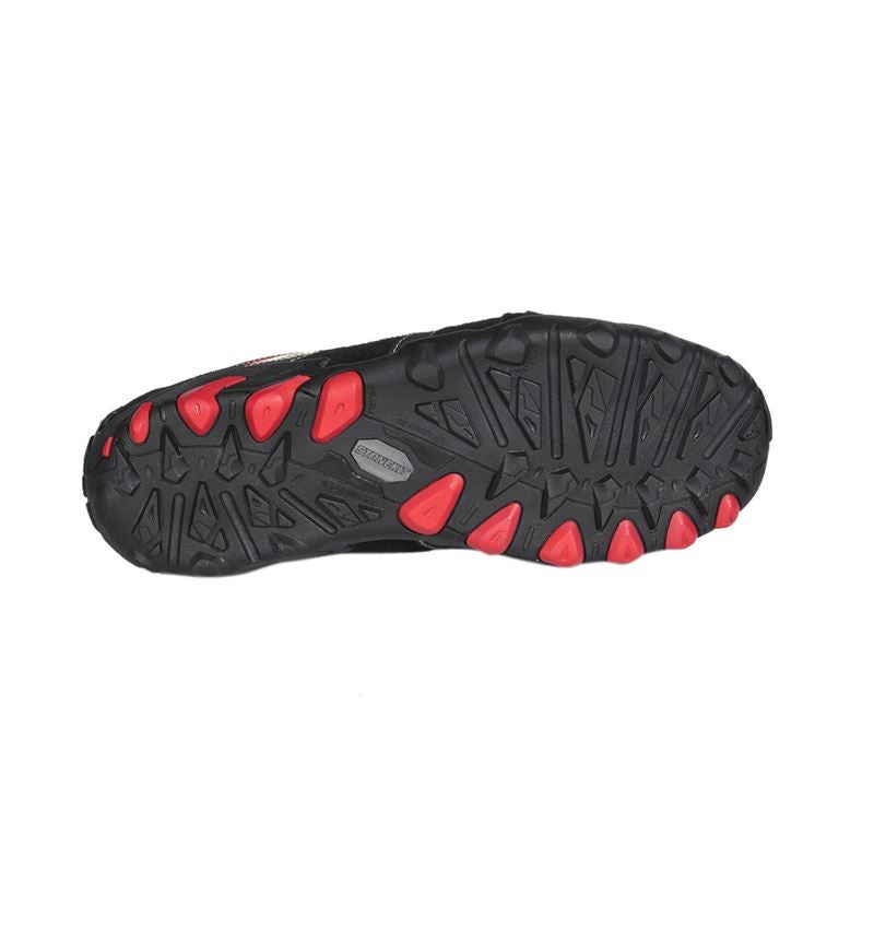 Footwear: STONEKIT S1 Safety shoes Zürich + black/grey/red 2
