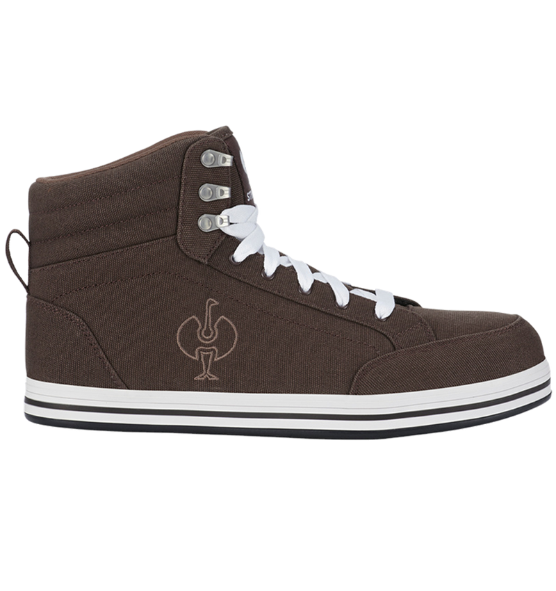 S1P: S1P Chaussures hautes de sécur. e.s. Tolosa II mid + marron/noisette 1