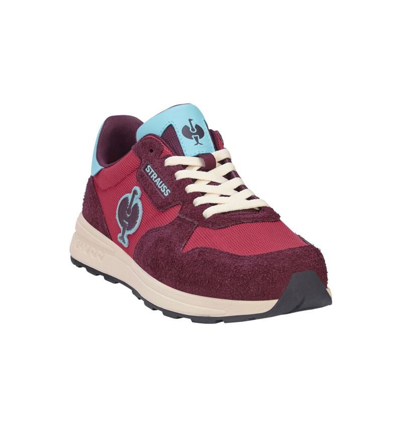 Safety Shoes: S1 Safety shoes e.s. Canberra low + mahoganyred 4