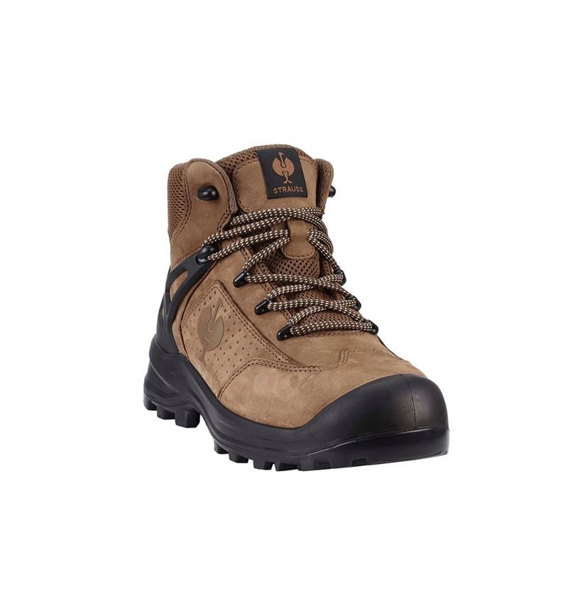 Winter shoes: S3 Safety boots e.s. Kasanka mid + brown 2