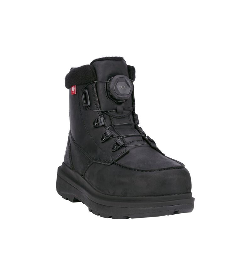 S7: S7S Safety boots e.s. Woodside mid + black 5