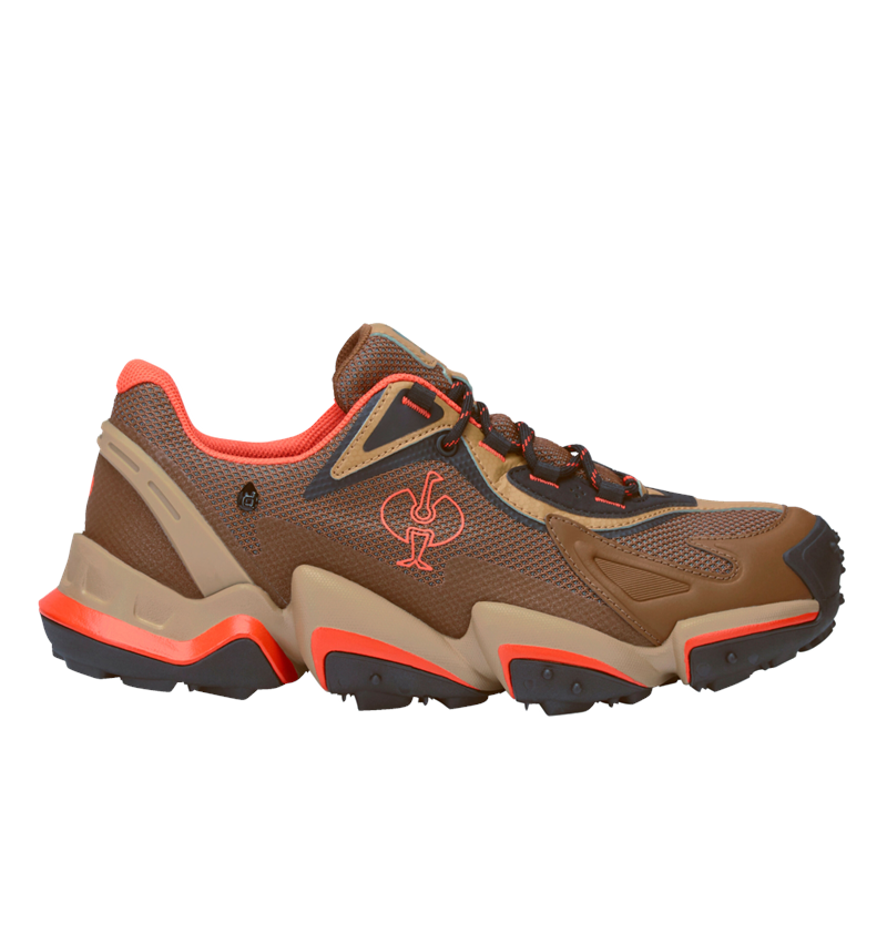S7: S7S Safety shoes e.s. Peoria low + desertbrown/solarred 4
