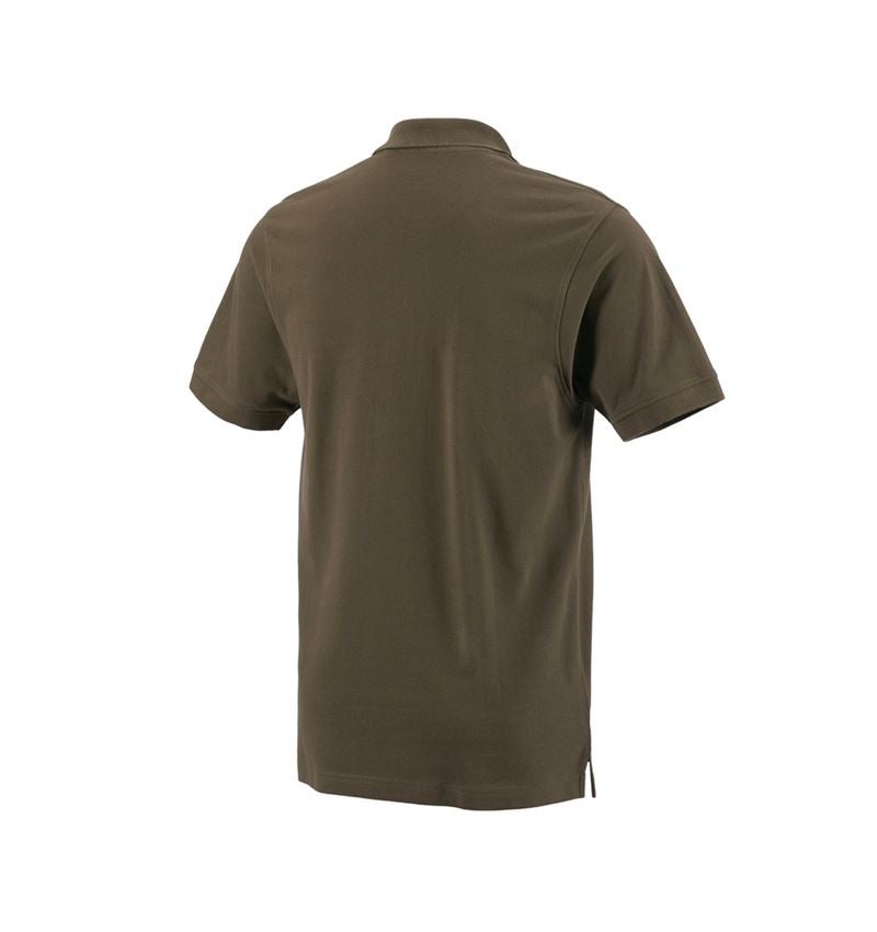 Hauts: e.s. Polo cotton Pocket + olive 2