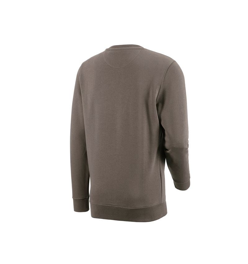 Hauts: e.s. Sweatshirt poly cotton + galet 3