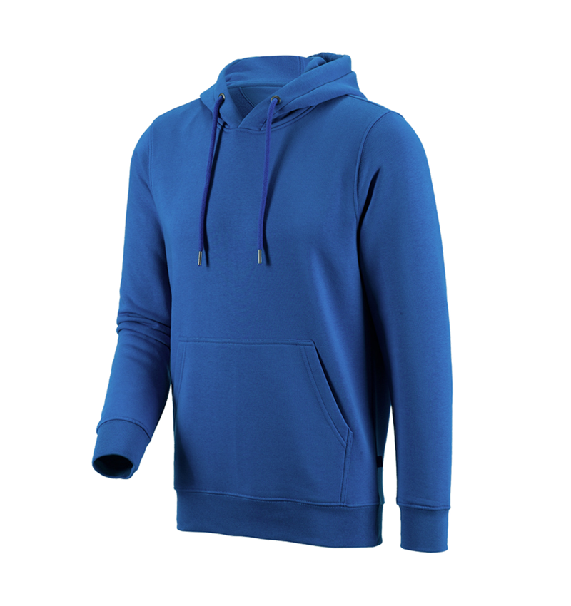 Shirts, Pullover & more: e.s. Hoody sweatshirt poly cotton + gentianblue 2