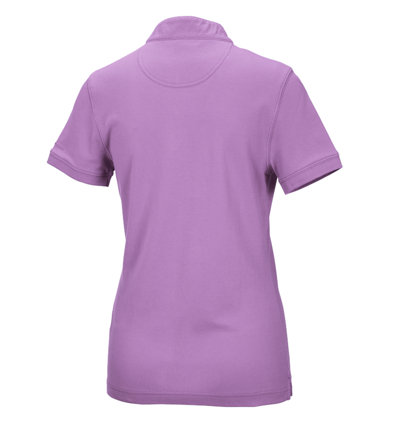 Thèmes: e.s. Polo cotton Mandarin, femmes + lavande 1