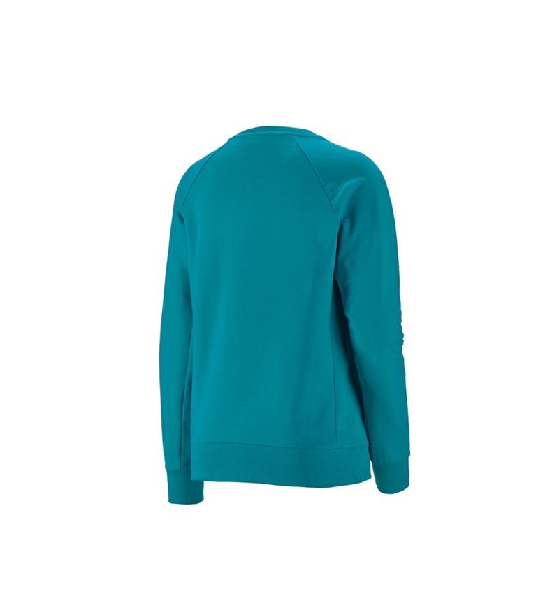 Topics: e.s. Sweatshirt cotton stretch, ladies' + ocean 1