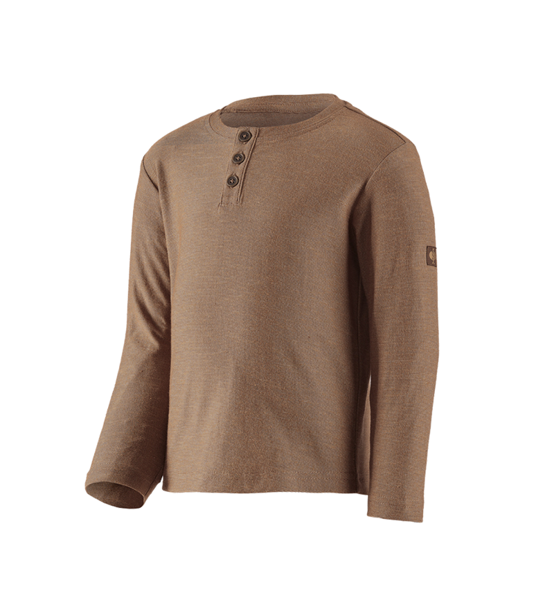 Shirts, Pullover & more: Longsleeve e.s.vintage, children's + sepia melange
