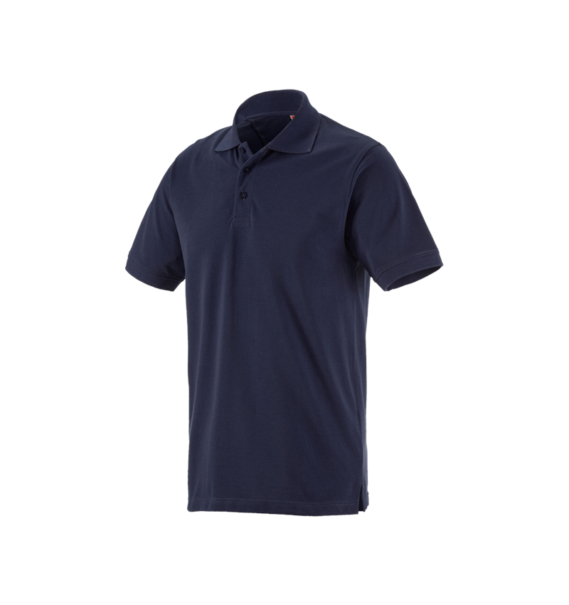 Topics: Pique-Polo e.s.industry + navy 2