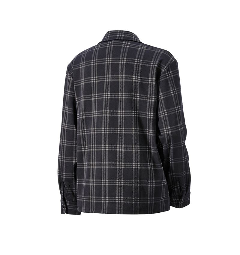 Hauts: e.s. Haut de pyjama à carreaux + noir/gris basalte 6