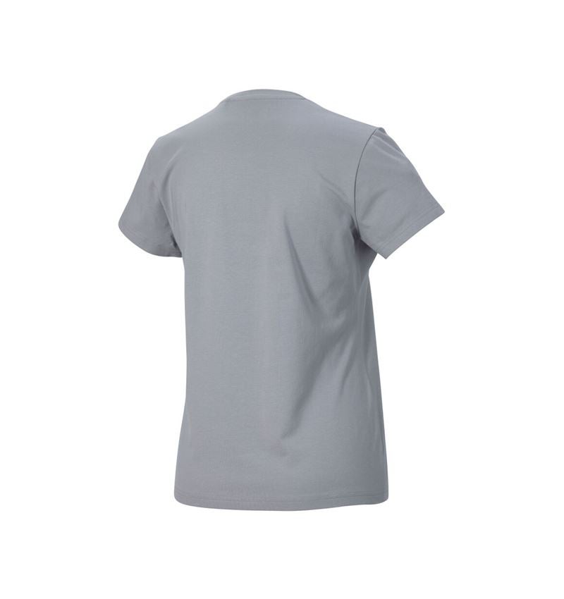 Clothing: T-shirt e.s.e:pic, ladies' + platinum/black 2