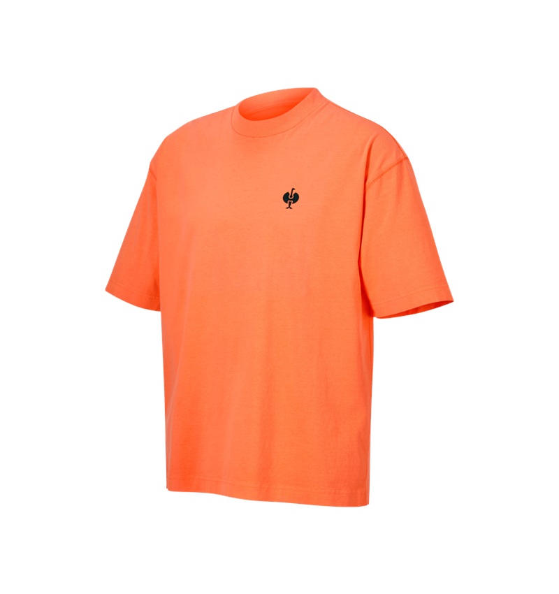 Hauts: e.s. T-Shirt neon + orange néon vintage 3