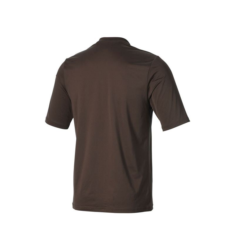 Shirts, Pullover & more: Functional t-shirt UV e.s.trail + chestnut/hazelnut 4
