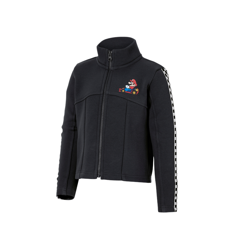 Collaborations: Mario Kart sweat jacket, children's + black