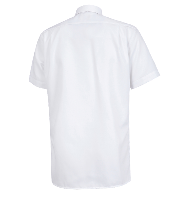 Hauts: Chemise de travail e.s.comfort, à manches courtes + blanc 2