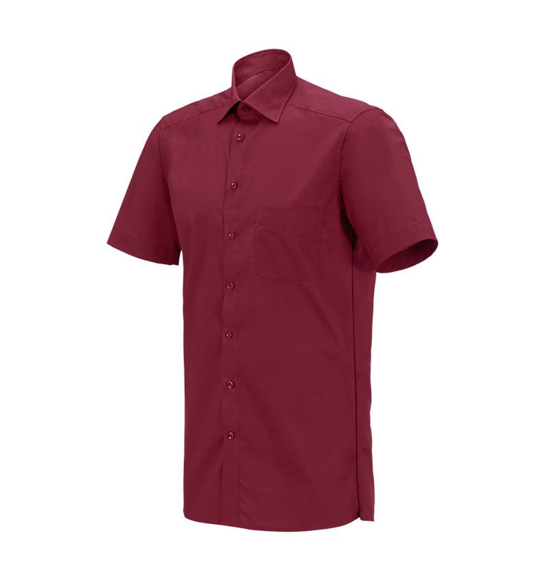 Hauts: e.s. Chemise de service à manches courtes + rubis 2