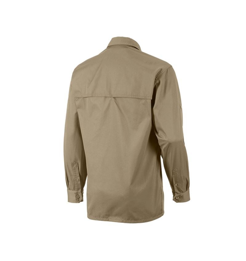 Topics: Work shirt e.s.classic, long sleeve + khaki 1