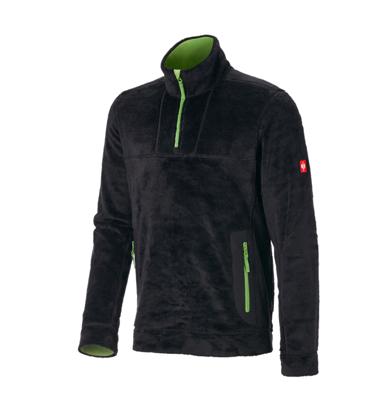 Shirts, Pullover & more: Troyer Highloft e.s.motion 2020 + black/seagreen 3