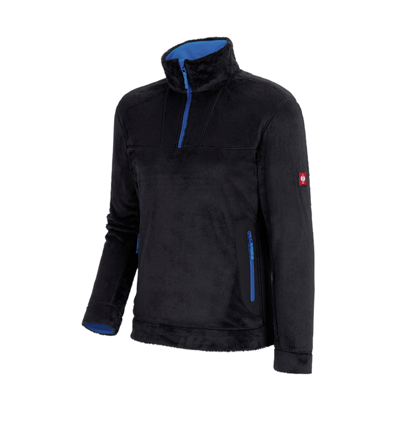 Hauts: Pull camionneur Highloft e.s.motion 2020 + graphite/bleu gentiane 2