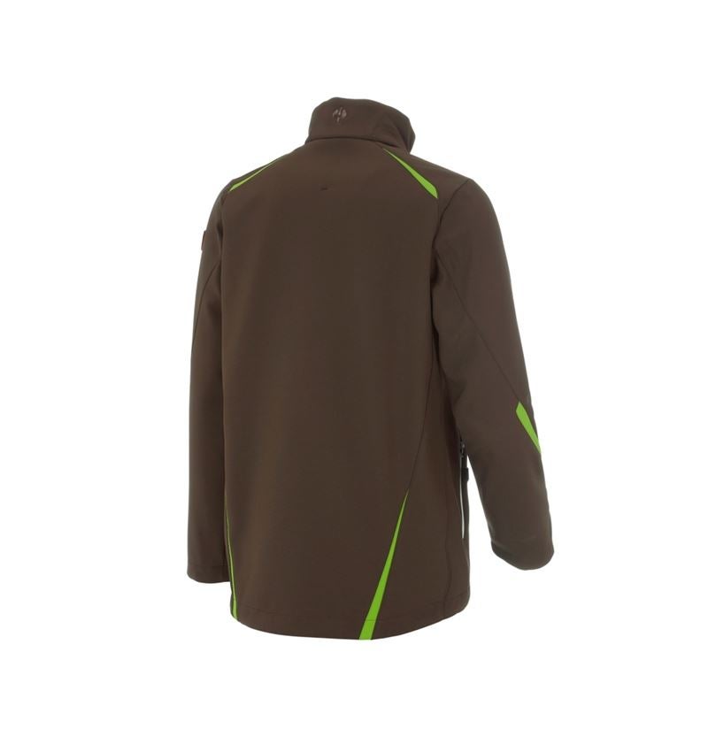 Vestes de travail: Veste Softshell e.s.motion 2020 + marron/vert d'eau 3