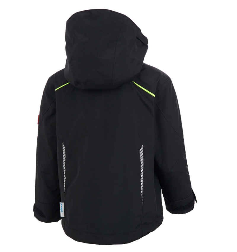 Jackets: 3 in 1 functional jacket e.s.motion 2020,  childr. + black/high-vis yellow/high-vis orange 5