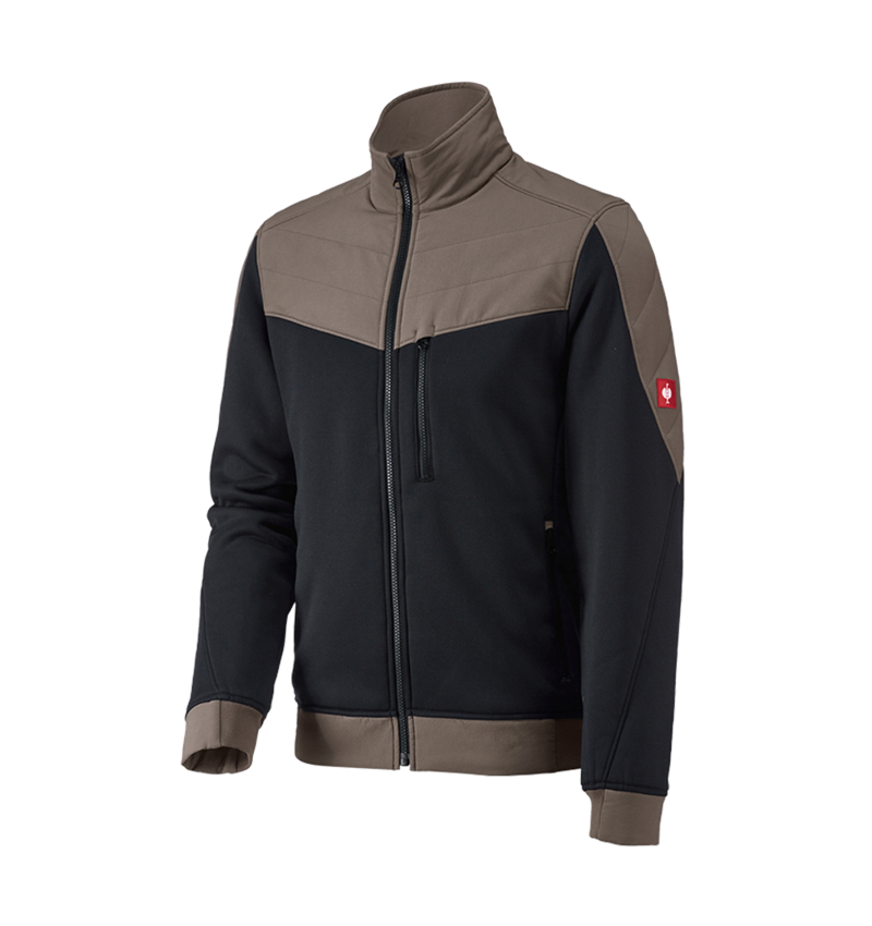 Work Jackets: Jacket thermaflor e.s.dynashield + black/stone 2