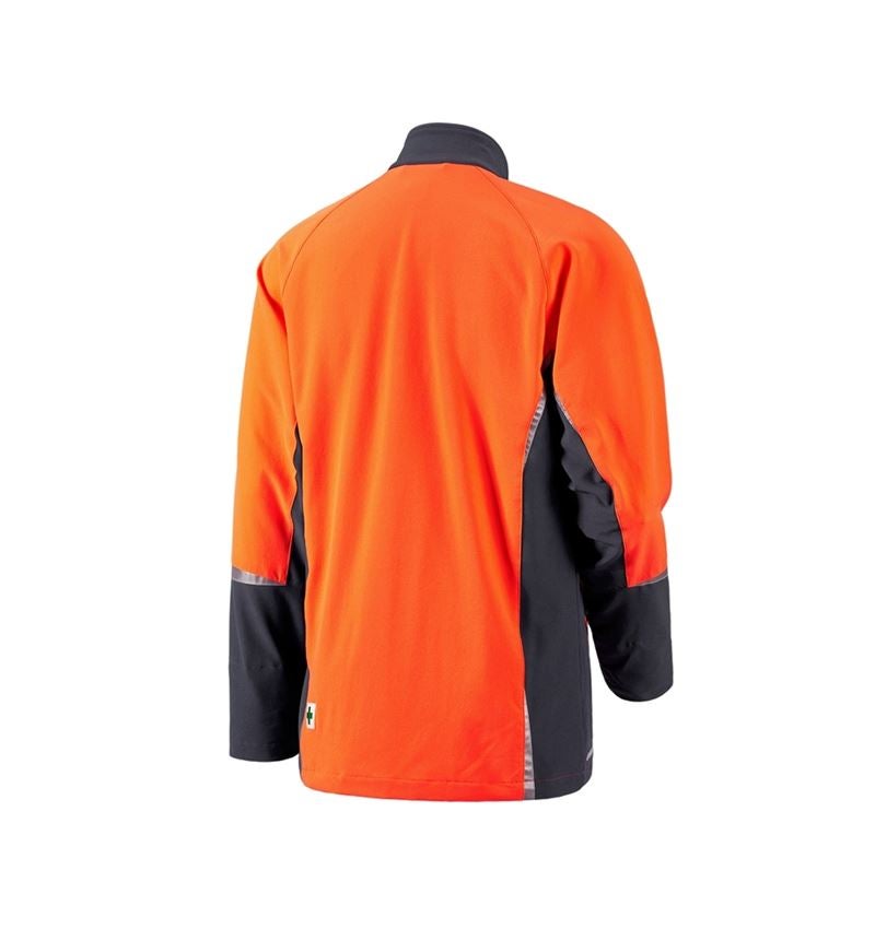 Vestes de travail: e.s. Veste forestière, KWF + gris/orange fluo 3
