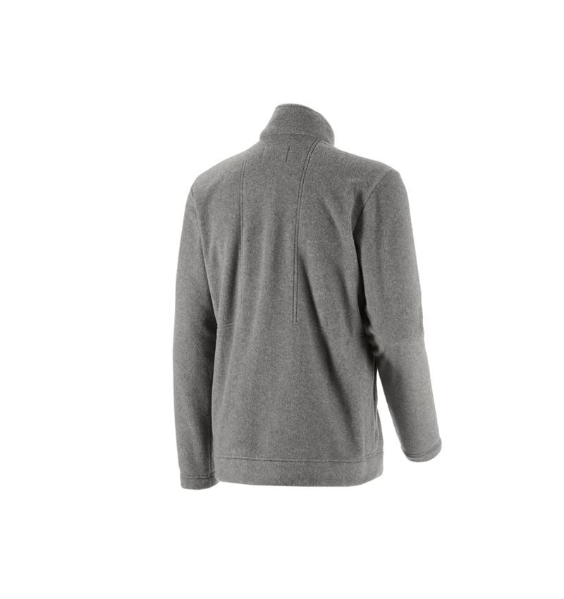 Work Jackets: Fleece jacket e.s.vintage + pewter melange 3