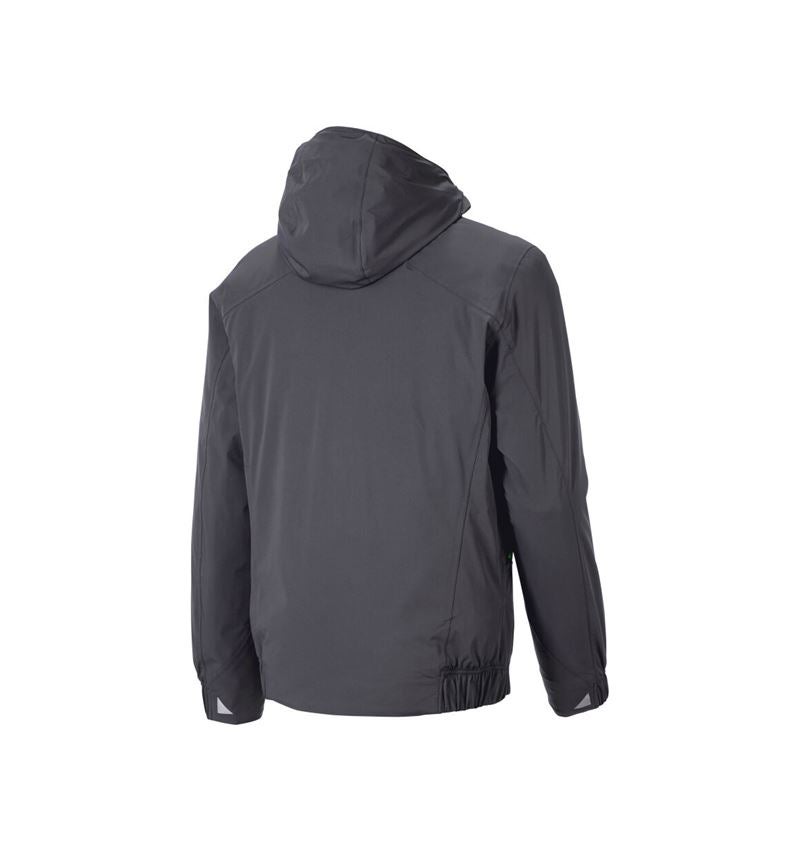 Topics: Winter jacket e.s.ambition + anthracite/high-vis yellow 6