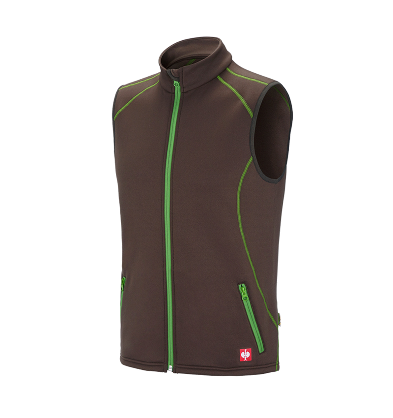 Gilets de travail: Gilet thermo stretch e.s.motion 2020 + marron/vert d'eau 2