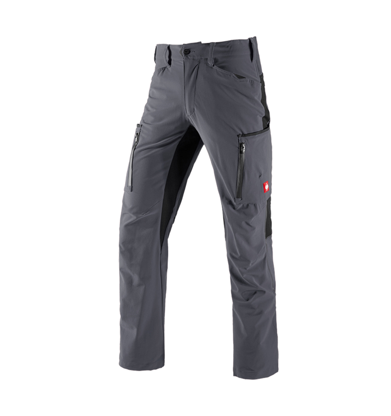 Topics: Cargo trousers e.s.vision stretch, men's + grey/black 5