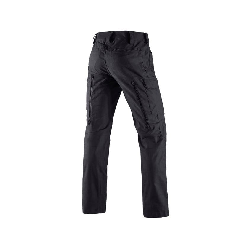 Work Trousers: e.s. Trousers pocket, men's + black 1