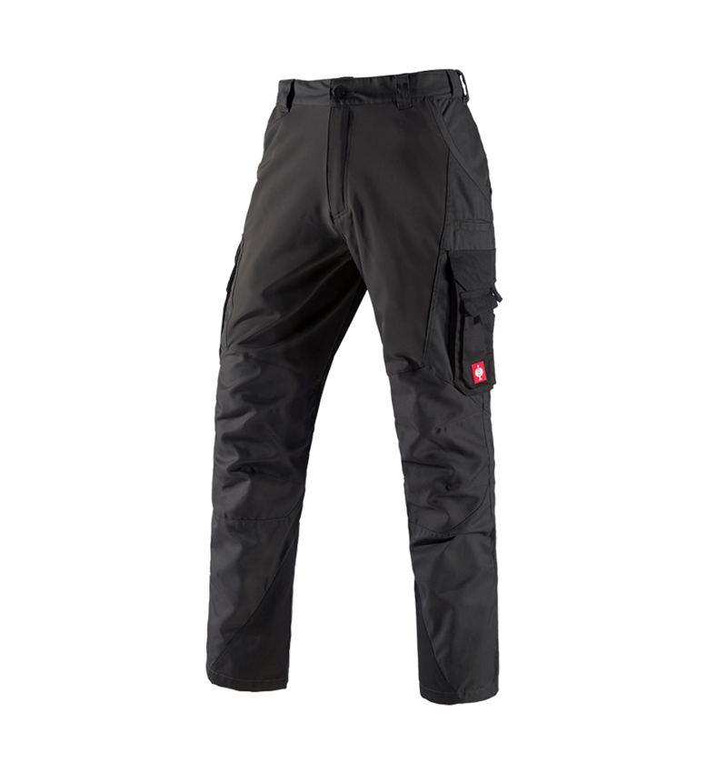 Work Trousers: Cargo trousers e.s. comfort + black 2