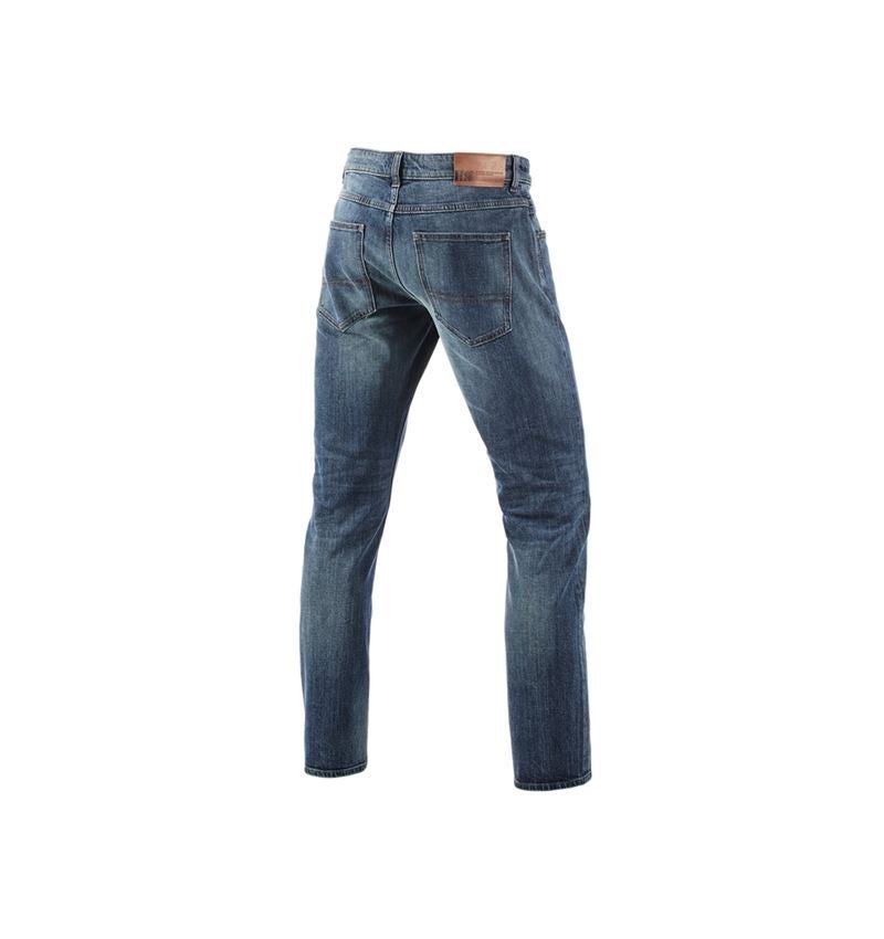 Topics: e.s. 5-pocket stretch jeans, straight + mediumwashed 8