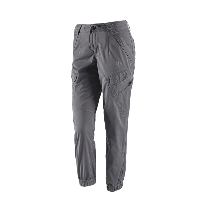 Pantalons de travail: Pantalon Cargo e.s. ventura vintage, femmes + gris basalte 2