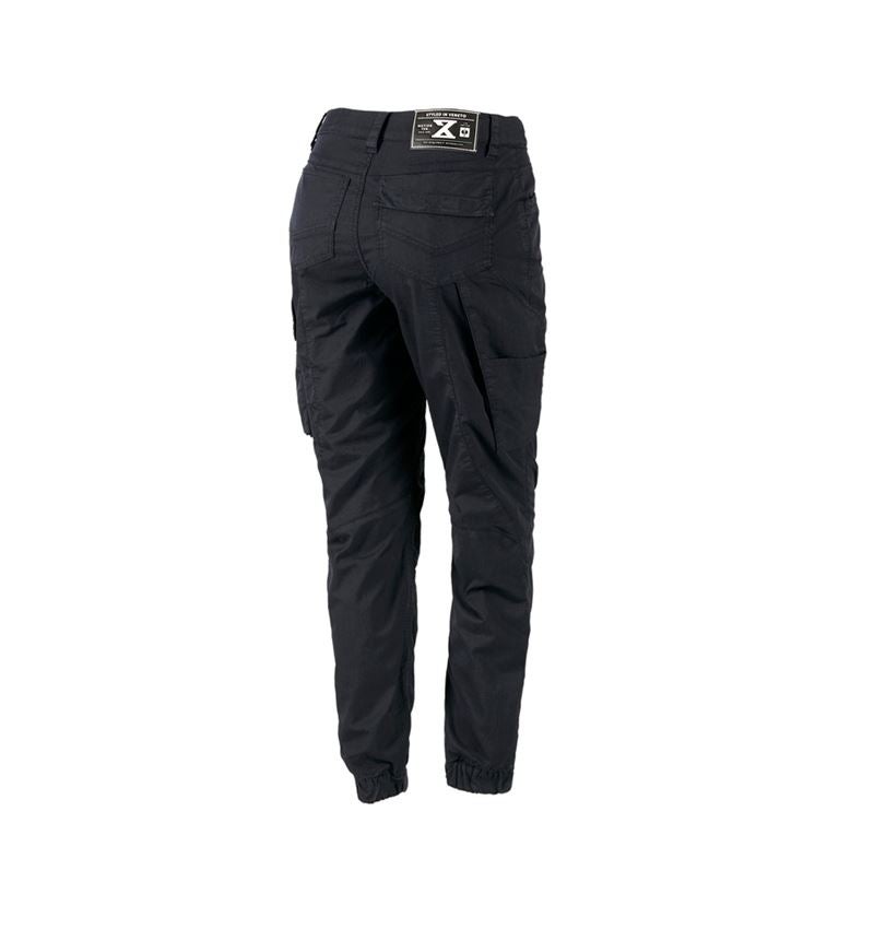 Work Trousers: Cargo trousers e.s.motion ten summer, ladies' + black 3