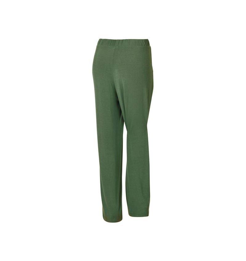 New Products: e.s. Modal pyjamas trousers, ladies' + nordicgreen 4