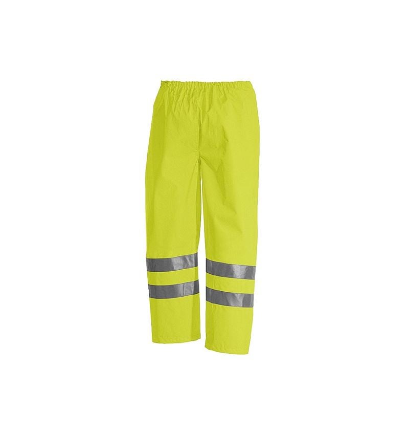 Work Trousers: STONEKIT High-vis trousers + high-vis yellow