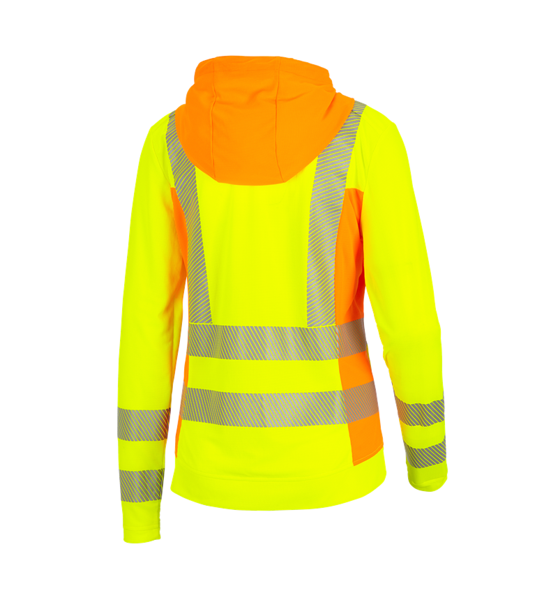 Thèmes: Veste à capuche fonct. Signalis.e.s.motion 2020, f + jaune fluo/orange fluo 3