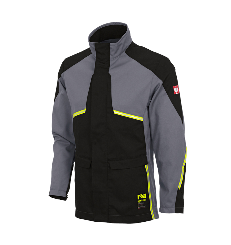 Topics: Work jacket e.s.vision multinorm + grey/black 2