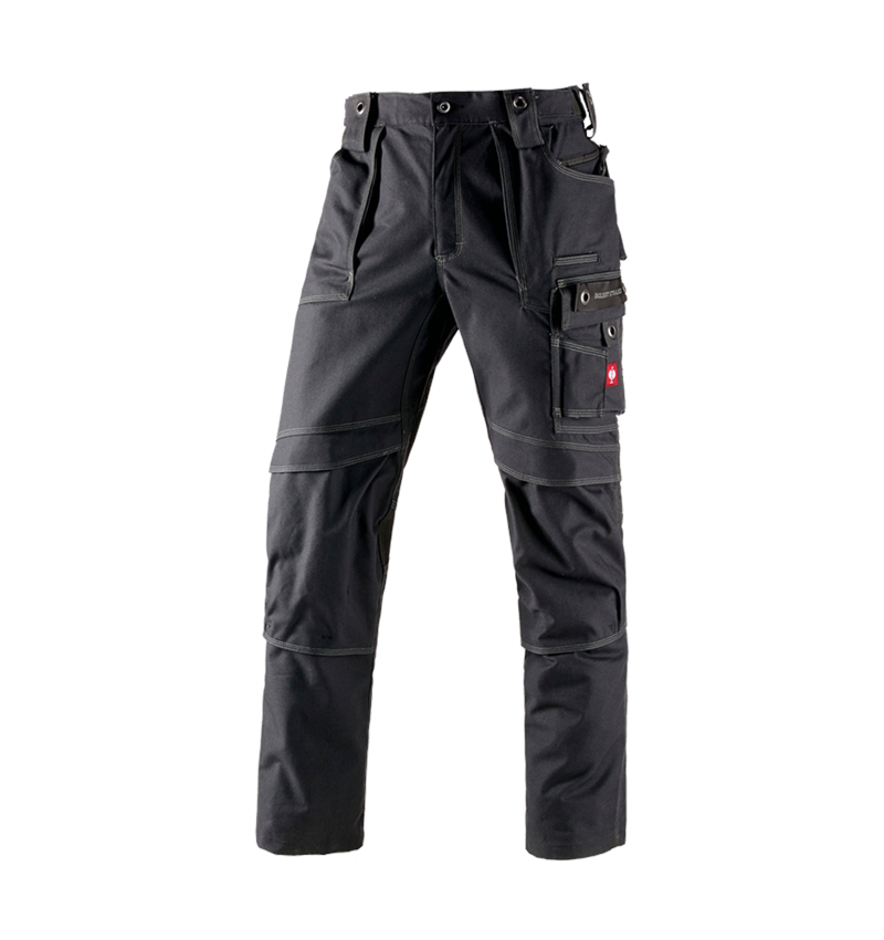 Thèmes: Pantalon à taille élastique e.s.roughtough + noir 3