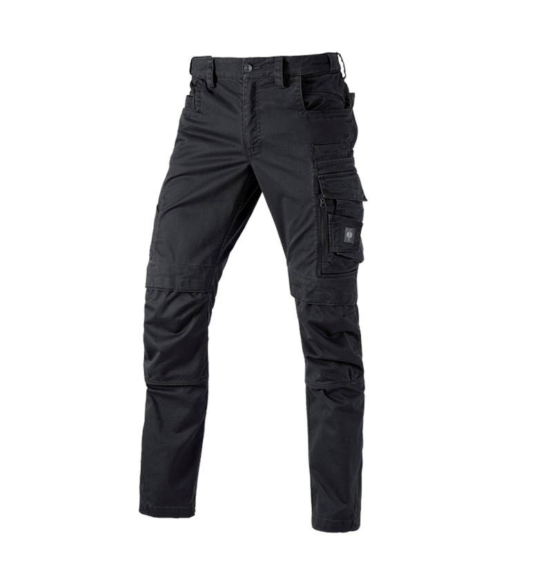 Work Trousers: Trousers e.s.motion ten + oxidblack 2
