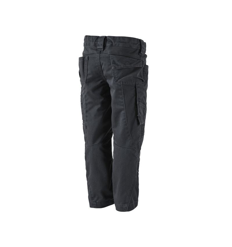 Trousers: Trousers e.s.motion ten, children's + oxidblack 2