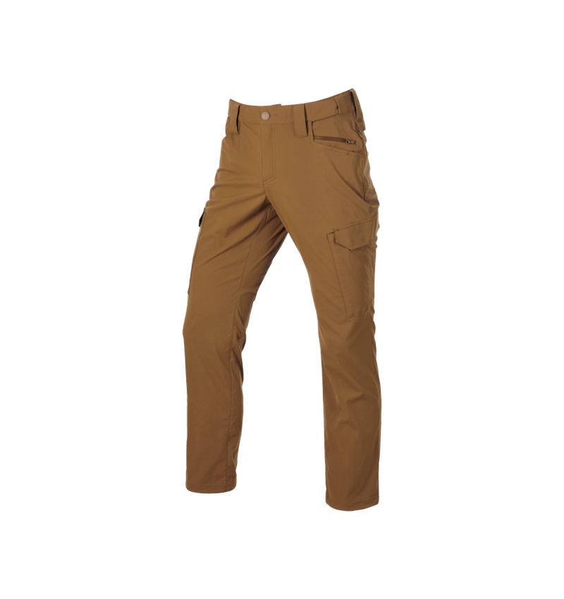 Work Trousers: Trousers e.s.t:aktik light ripstop + desertbrown 4