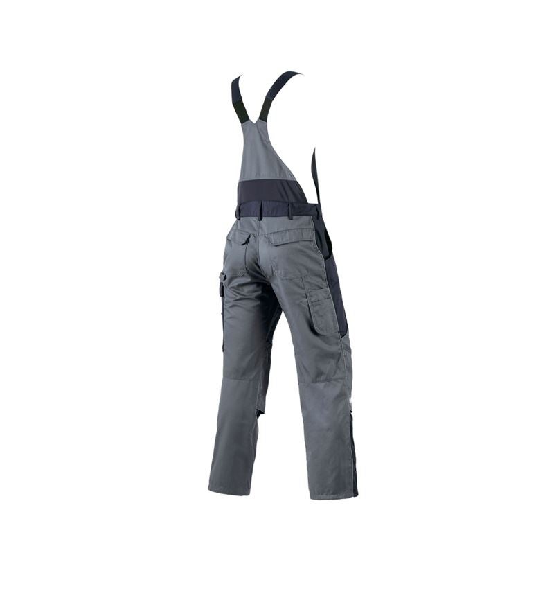 Pantalons de travail: Salopette e.s.active + gris/bleu foncé 7
