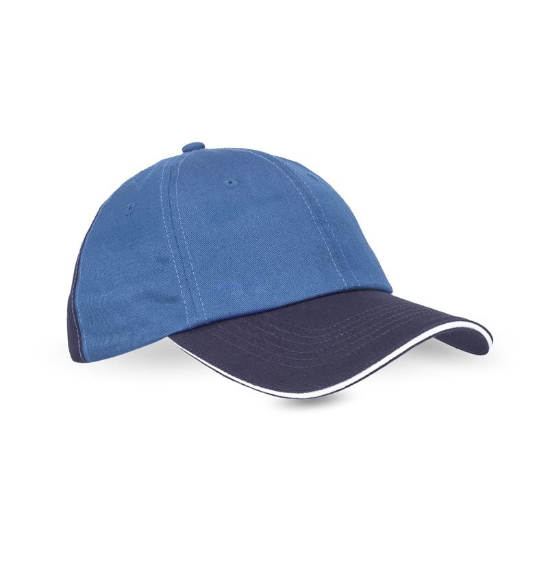 Accessoires: e.s. Casquette color + cobalt/pacifique