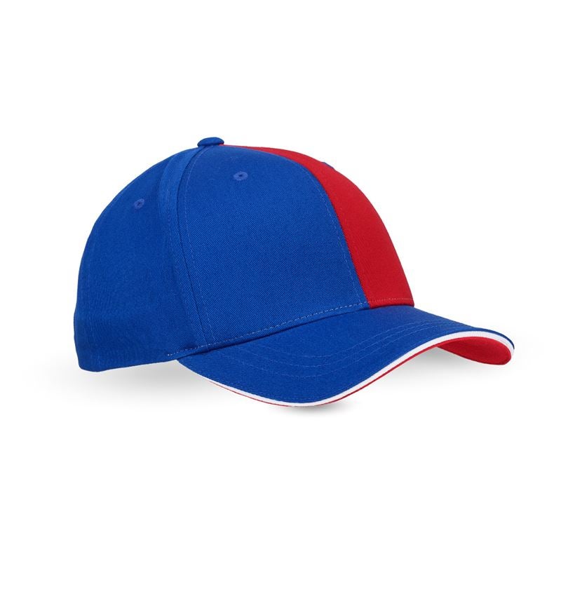 Accessories: Cap e.s.motion 2020 + royalblue/fiery red