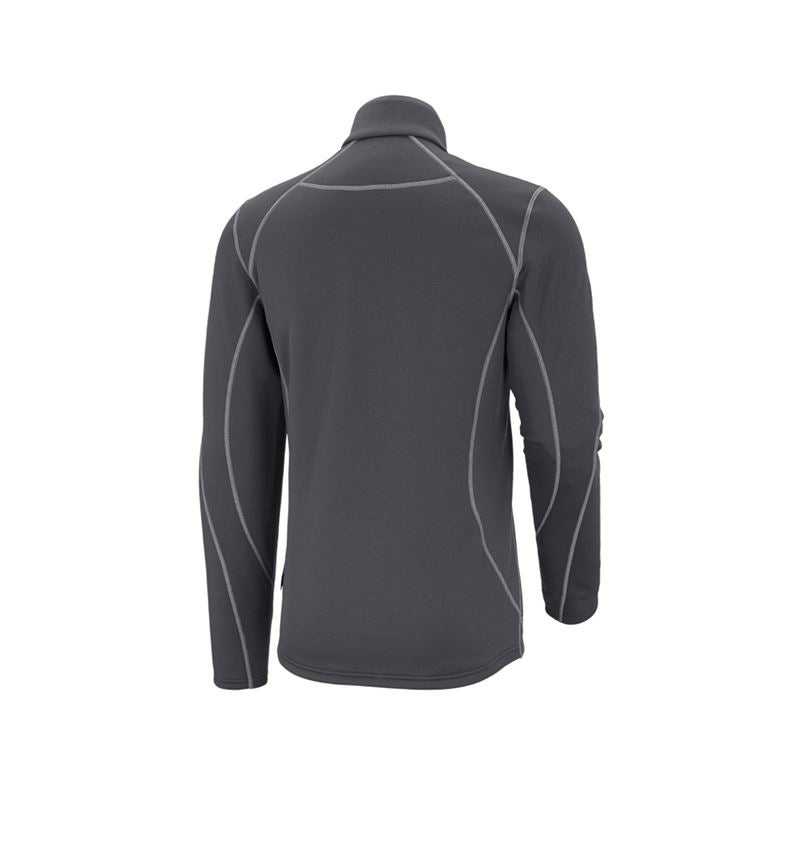 Hauts: Pull de fonct. thermo stretch e.s.motion 2020 + anthracite/platine 3
