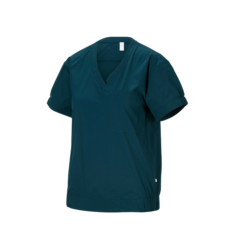 Hauts: Pocket Shirt e.s.avida, femmes + bleu marin 2
